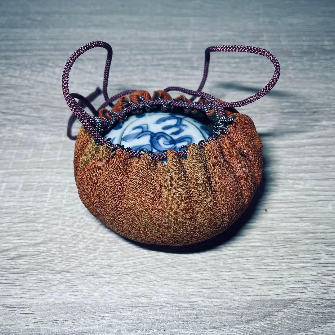 香合　南京雲龍　龍図　時代物　中国　骨董品