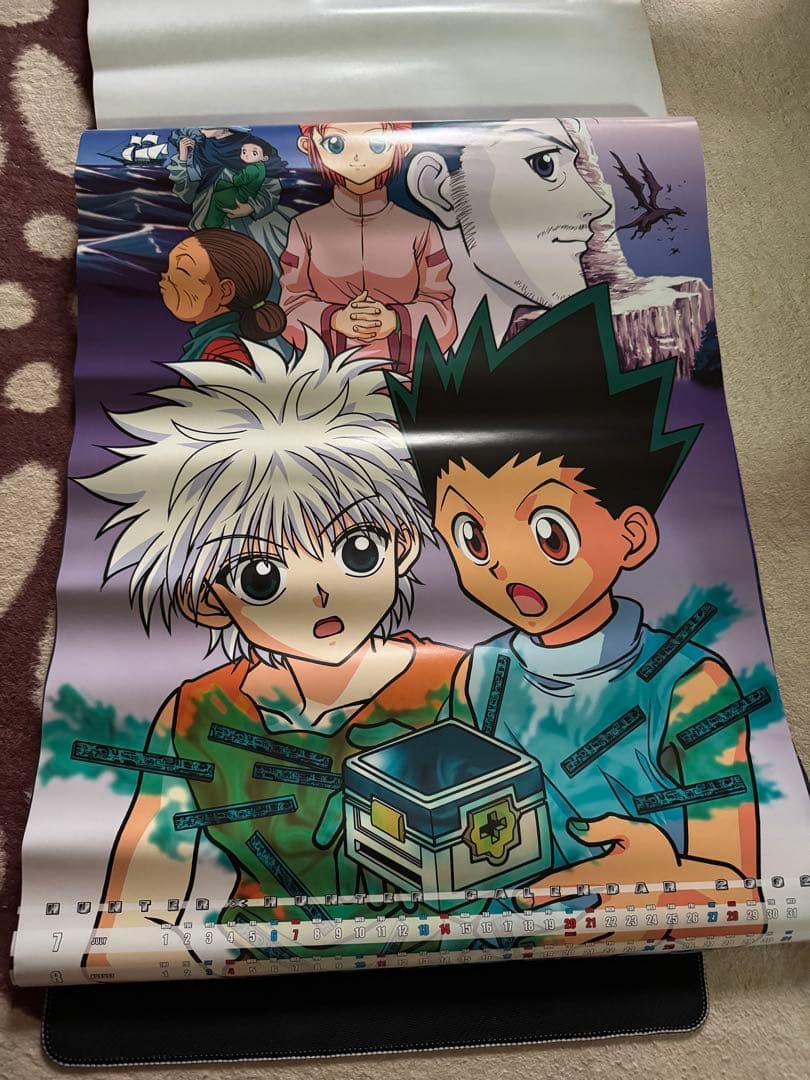 HUNTER×HUNTER 旧アニメ 2002年 カレンダー②