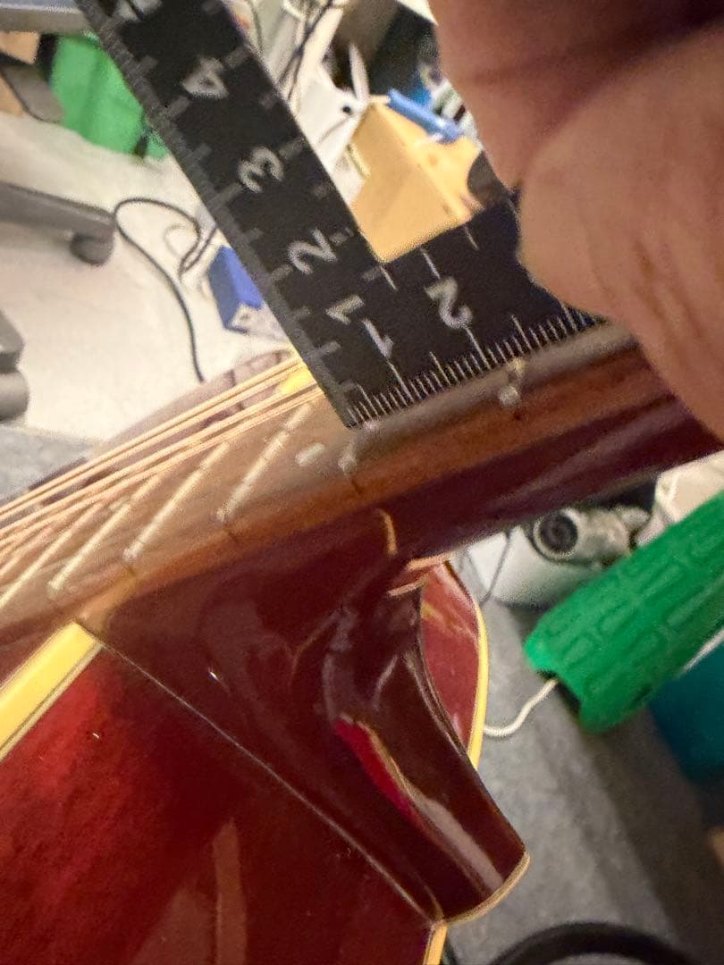 Stafford SAD1000アコースティックギター レッド ハードケース付き