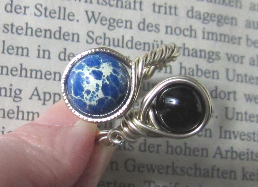 ルイページ☆ペンダント☆ラピスラズリ大粒＆クリスタルmixGOLD