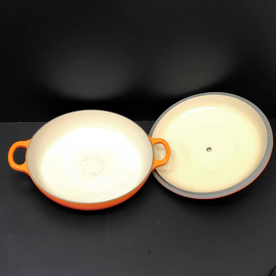 LE CREUSET ルクルーゼ ビュッフェキャセロール橙 MH125
