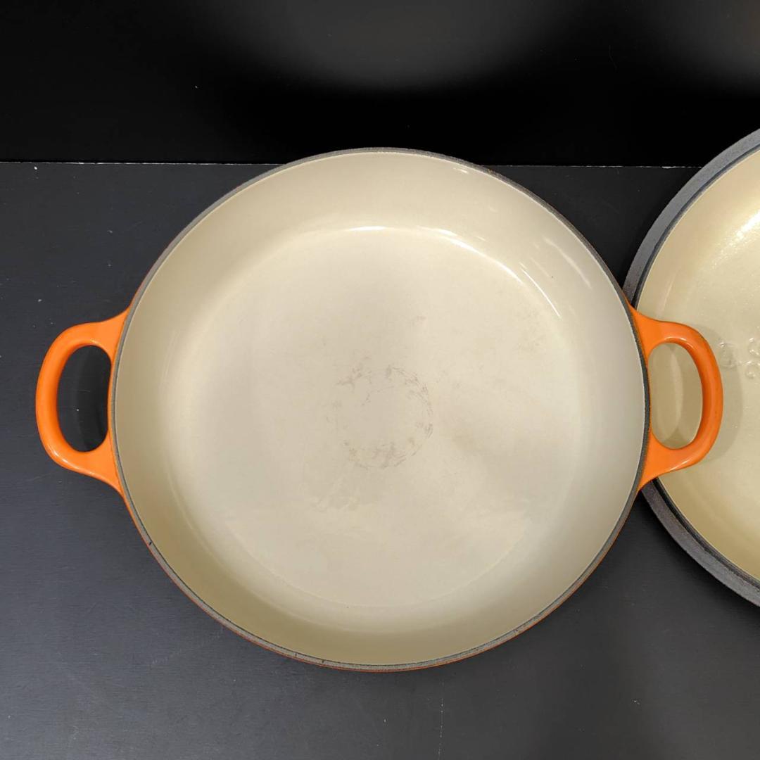 LE CREUSET ルクルーゼ ビュッフェキャセロール橙 MH125
