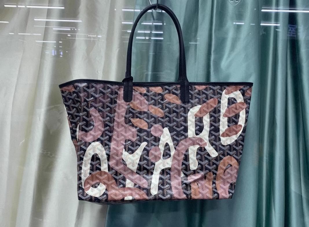 美品 GOYARD サン・ルイ トートバッグ グラフィティ マルチカラー