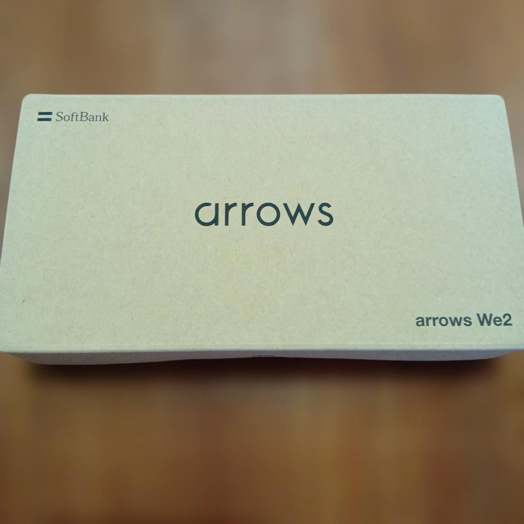 【限定価格】☆新品未使用☆arrows We2ライトオレンジ/箱・取扱説明書付き