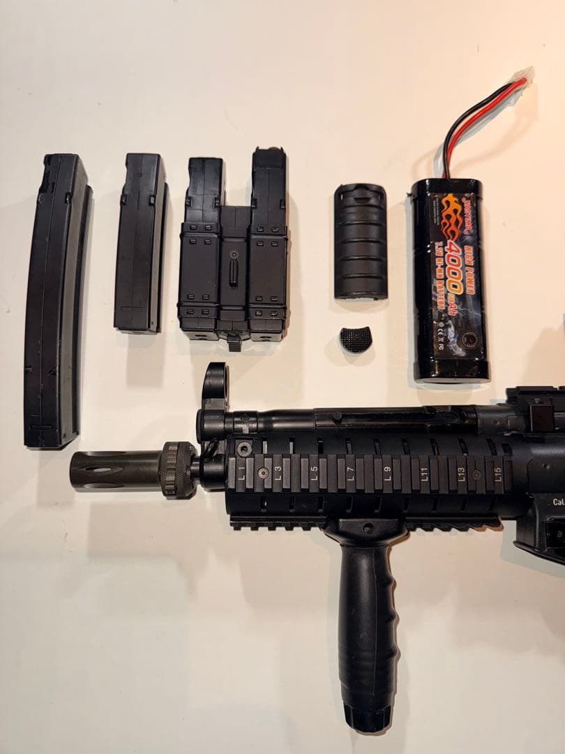 東京マルイMP5A4スタンダード電動ガン RASドットサイト付