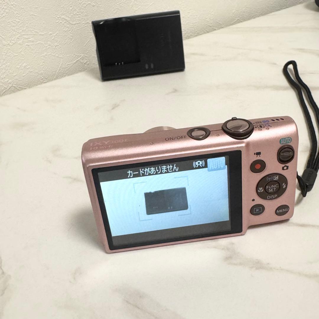 【動作確認済み】Canon IXY100F ピンク コンパクトデジタルカメラ
