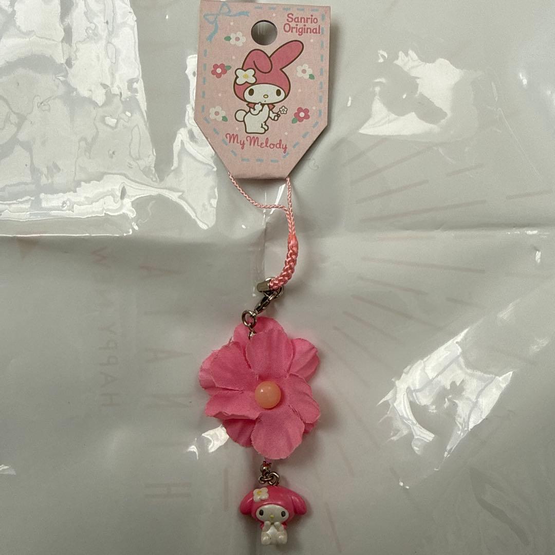 マイメロディ フラワーストラップ