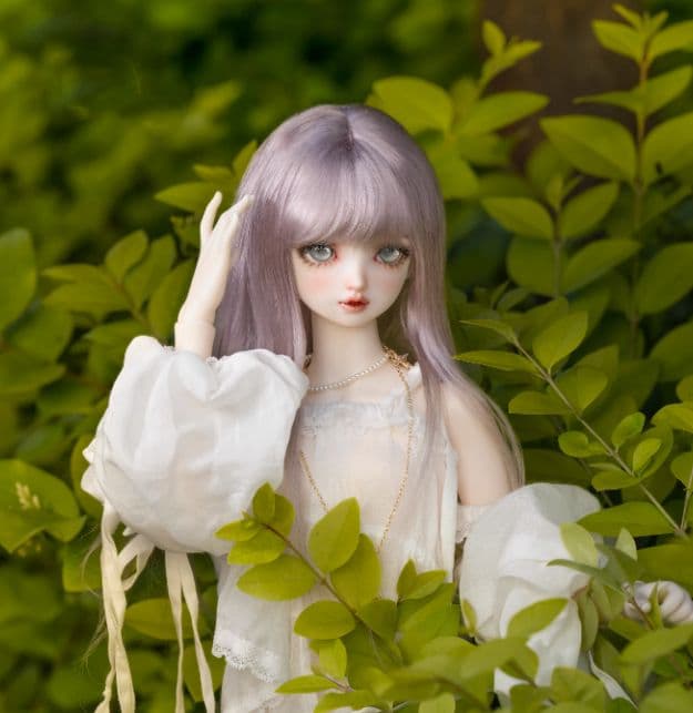 AS141 BJD 1/3 人形 ドール　用ウィッグ カツラ 耐熱 ハンドメイド