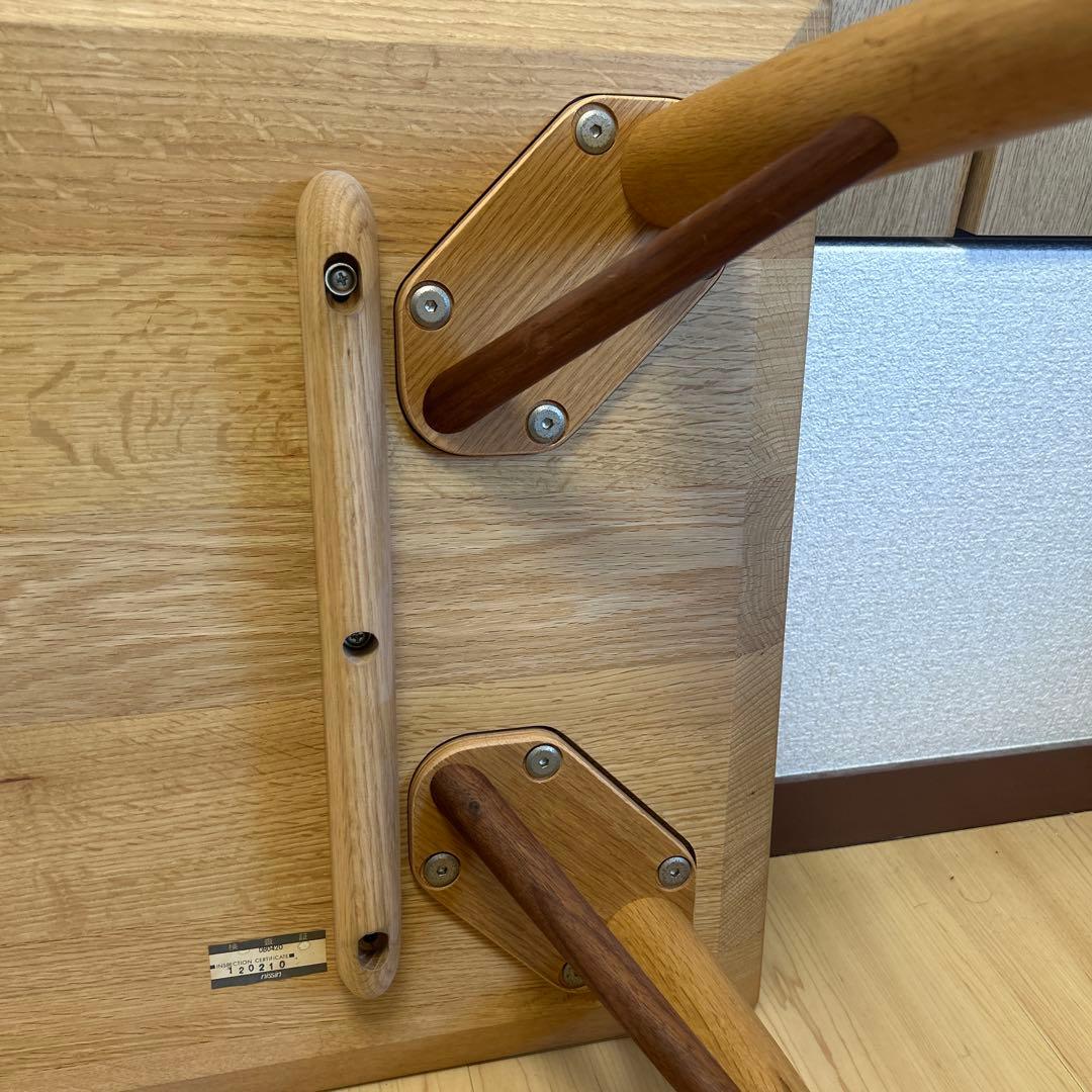 ACTUS 日進木工 WHITE WOODシリーズ　リビングテーブル