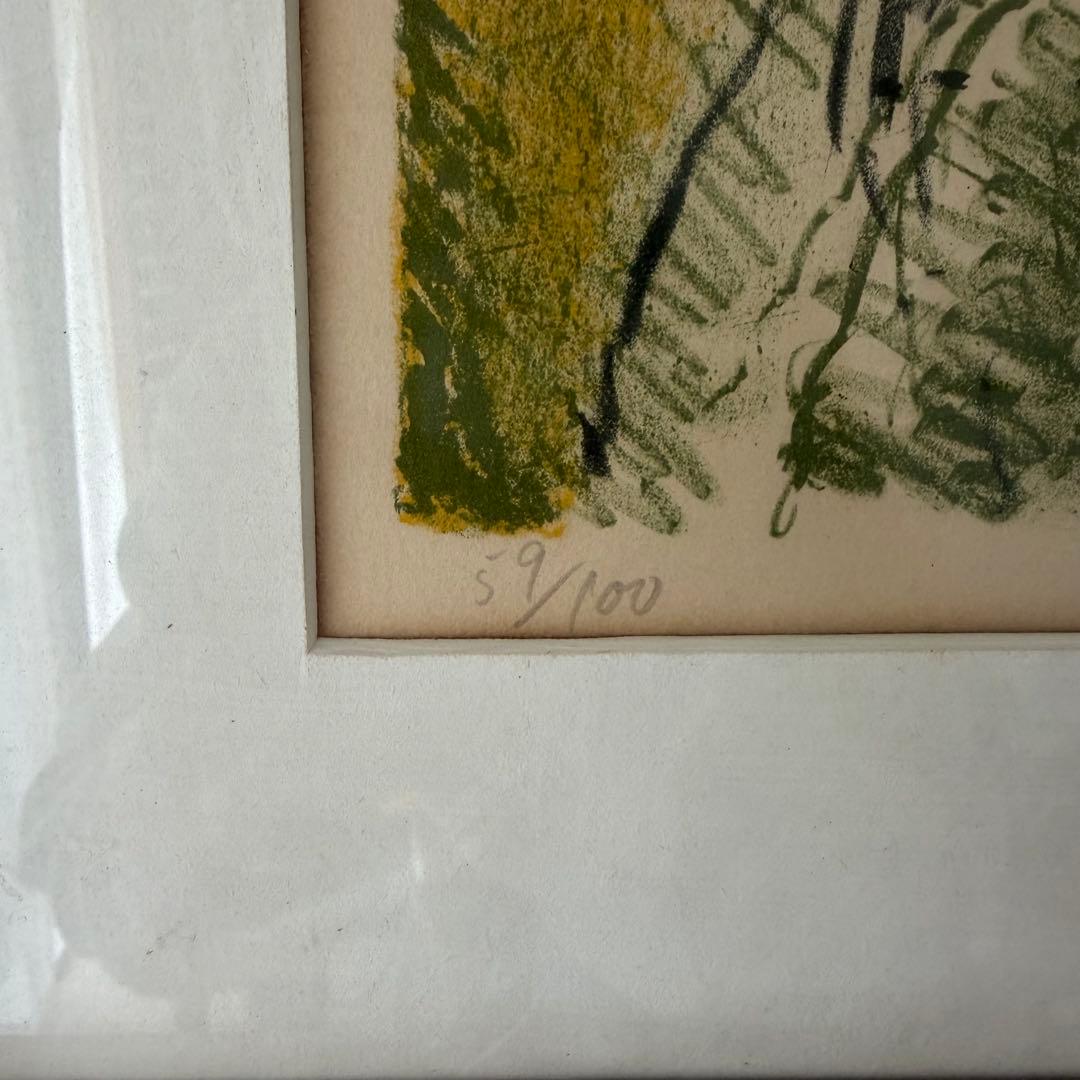 デンマーク Poul Ekelund　絵画　人物画　北欧アンティーク