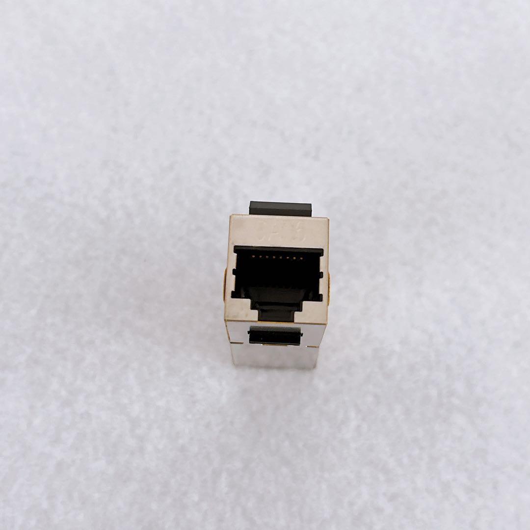 iwillink Cat6カプラー RJ45 25個 シルバー シールドカプラー