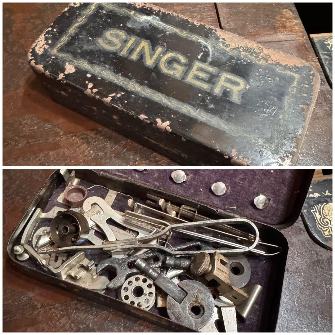 SINGER シンガー 足踏みミシン アンティークミシン