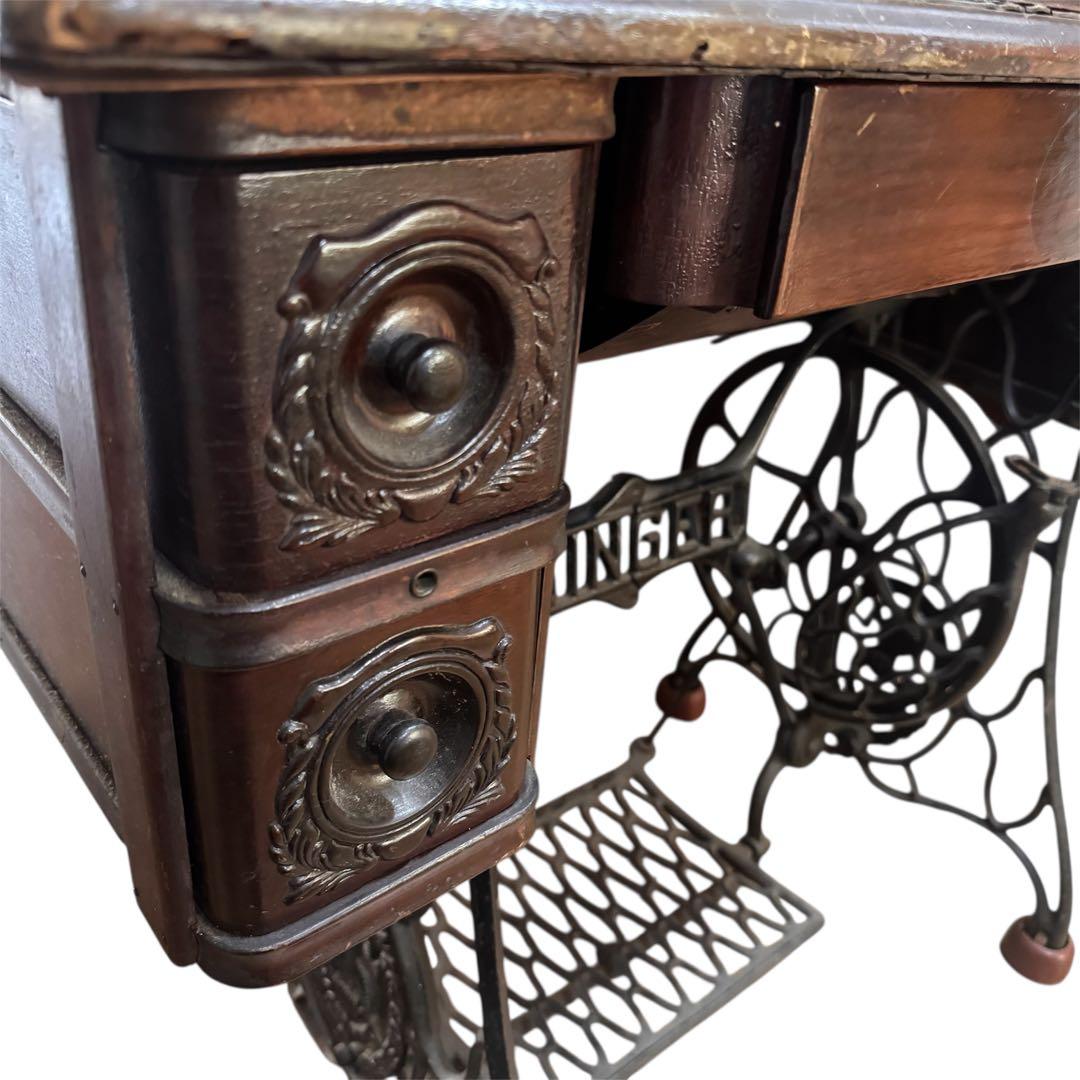 SINGER シンガー 足踏みミシン アンティークミシン