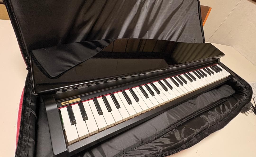 Y【中古品】KORG microPIANO キーボード ケース付き 61鍵 S