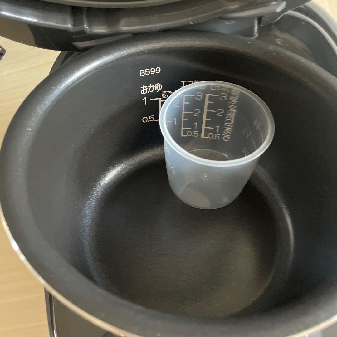 象印 炊飯器3合 23年製