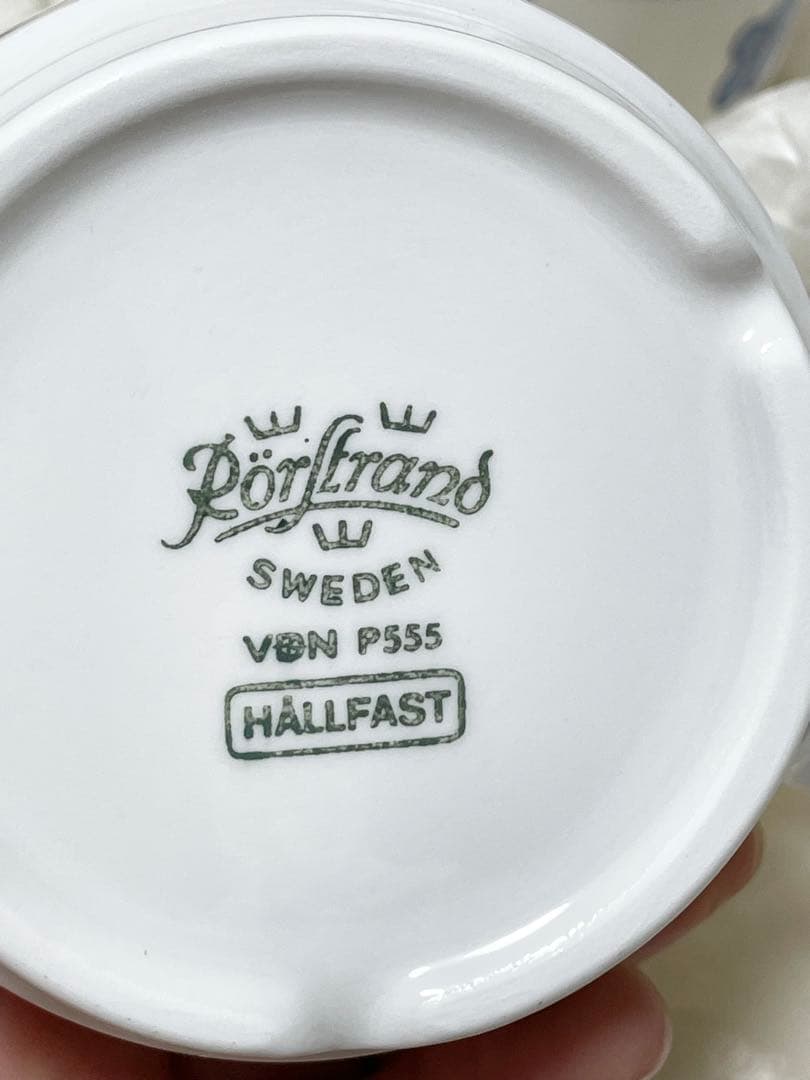 ロールストランド　紅茶カップセット　6個セット　ティーカップ　北欧　ヴィンテージ