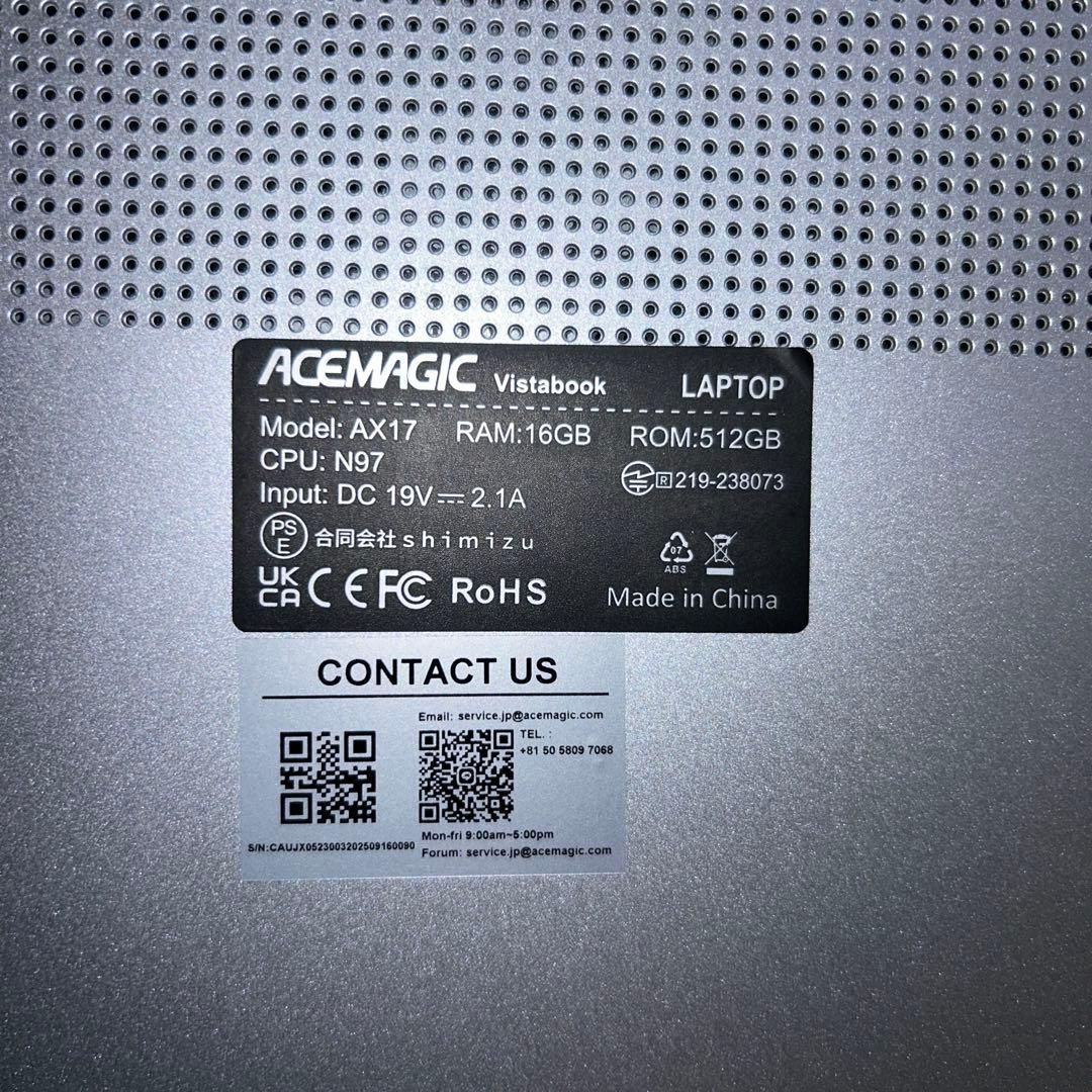 大*仁様 ACEMAGIC ノートパソコン N97 16GB/512GB