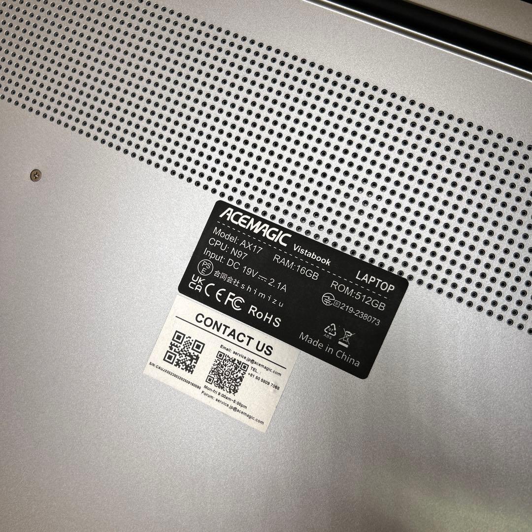大*仁様 ACEMAGIC ノートパソコン N97 16GB/512GB