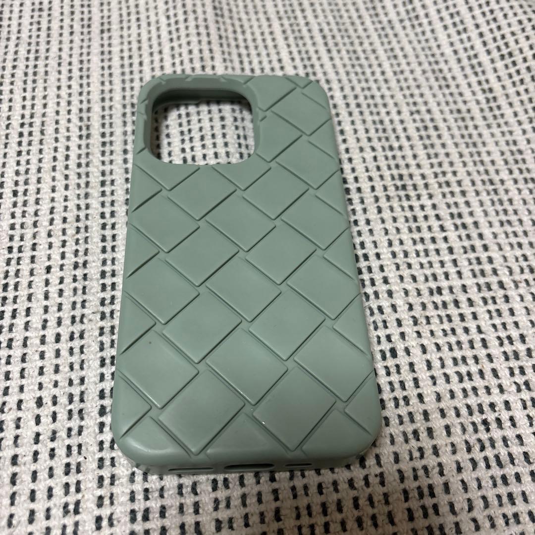 BOTTEGA VENETA グリーン iPhone14proケース