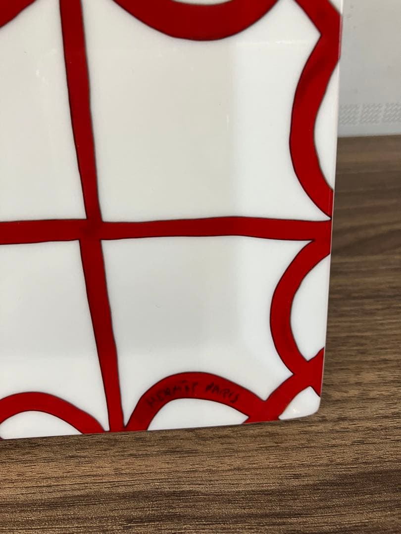 HERMES ガダルキヴィール　スクエアプレート　26.5センチ　2枚セット