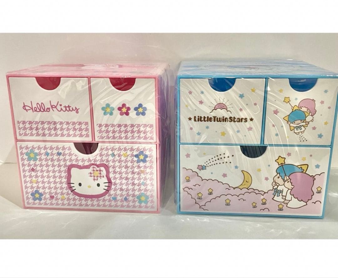 最終価格‼︎ ハローキティ&キキララ 収納ボックスセット