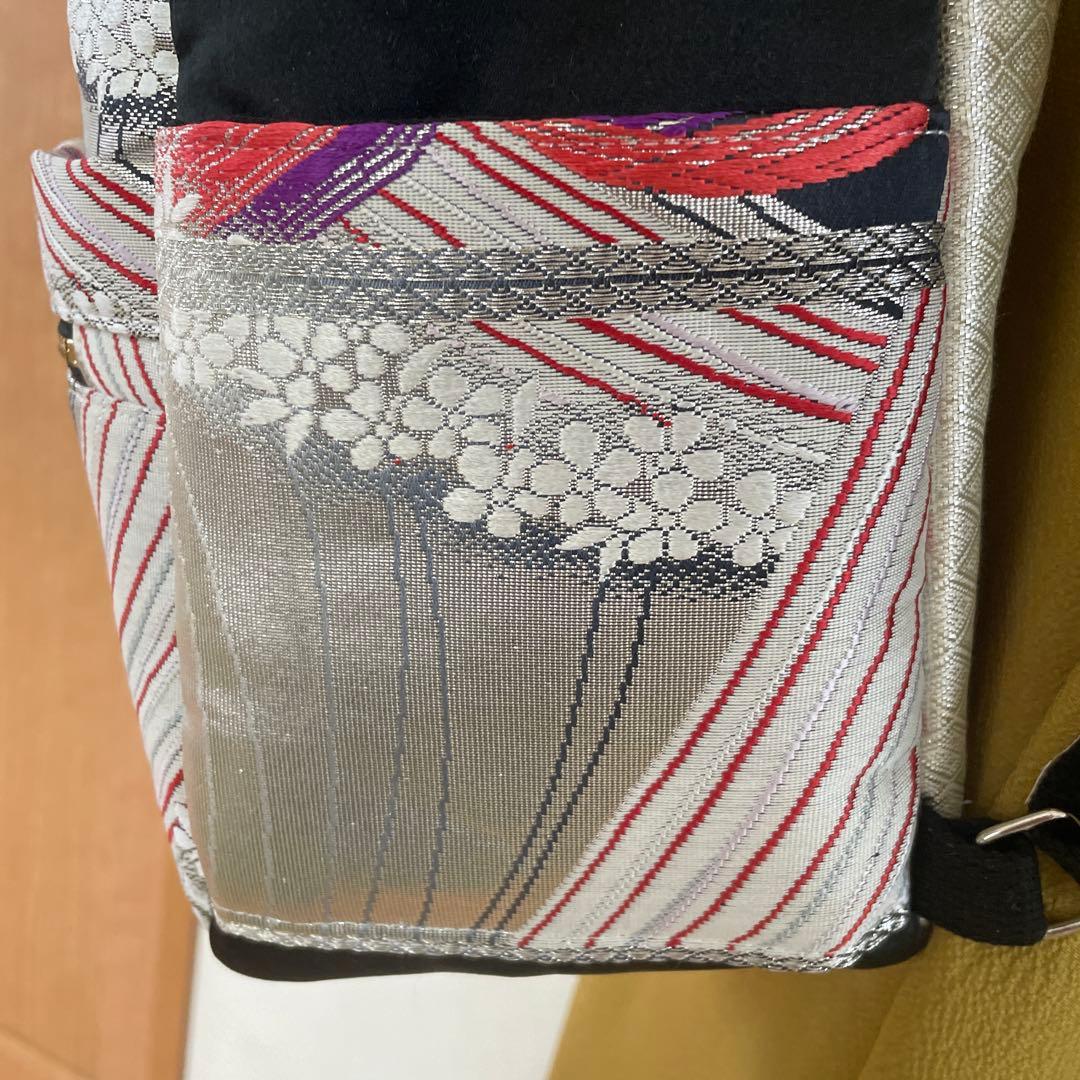 帯リメイクリュック 6-86