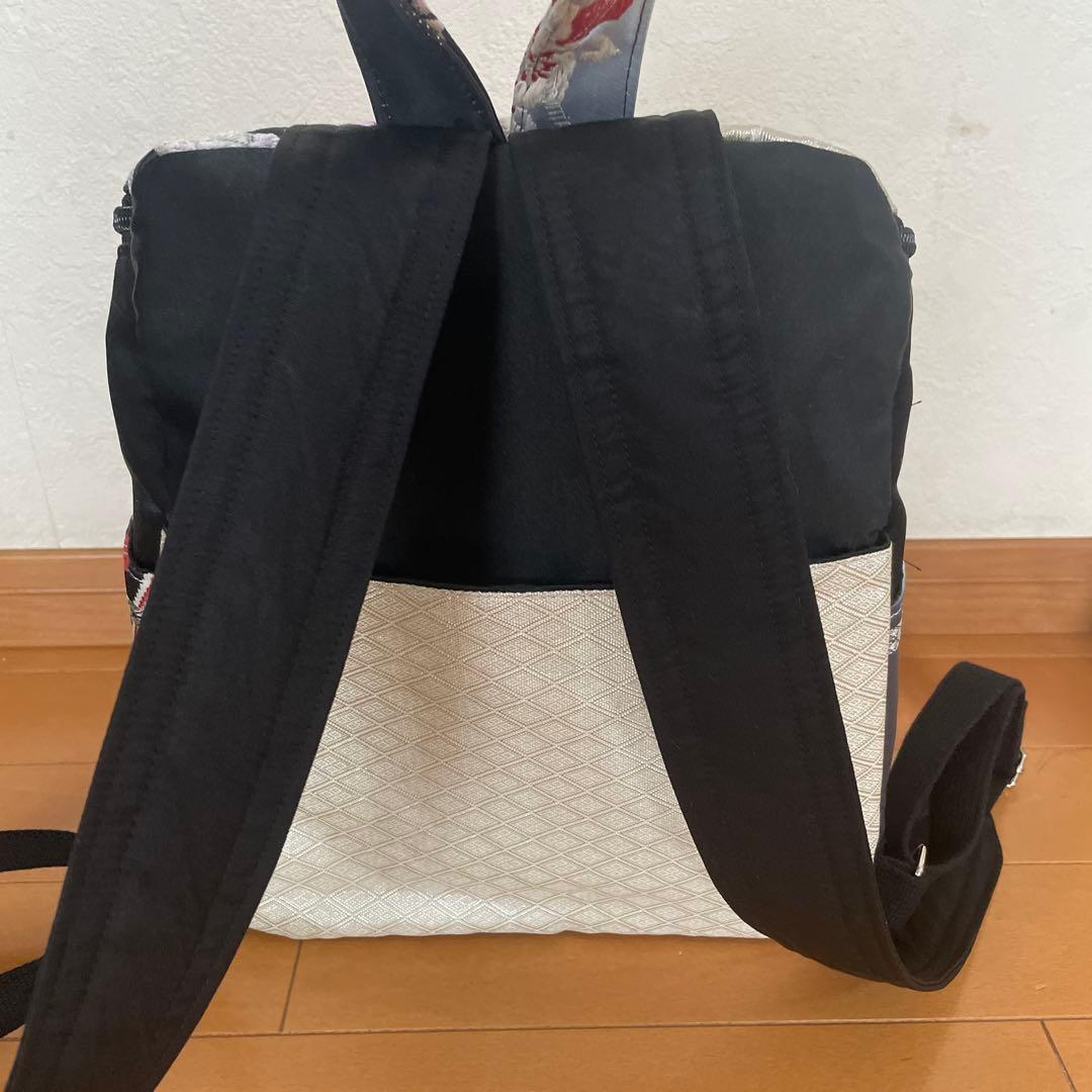 帯リメイクリュック 6-86