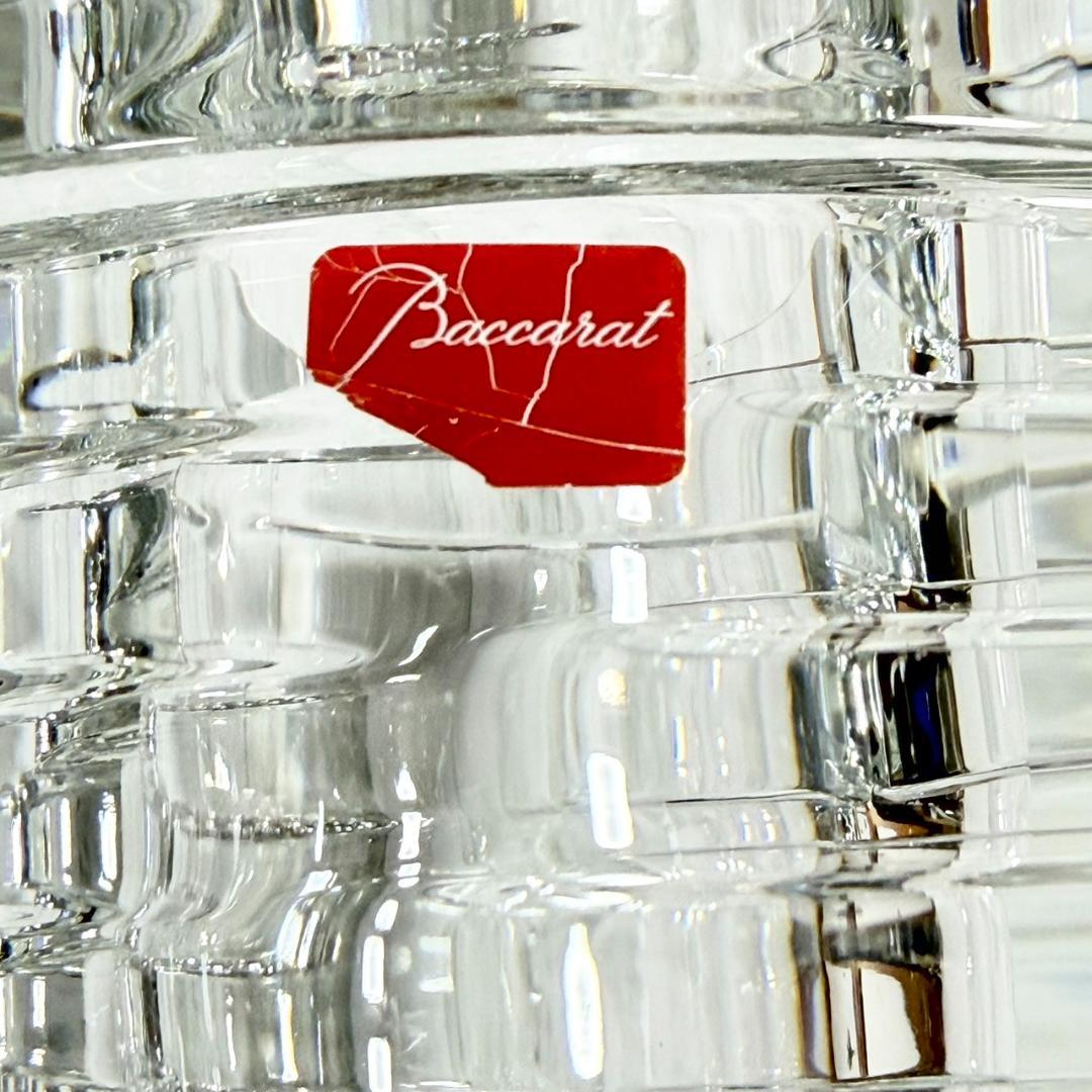 ☆希少極美品 バカラ クリスタル ツイスト S 高さ18cm 高級フラワーベース