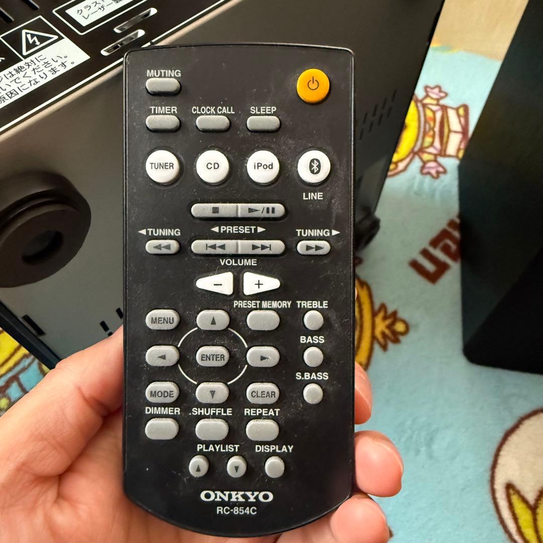 ONKYO ミニコンポ Bluetooth機能付き