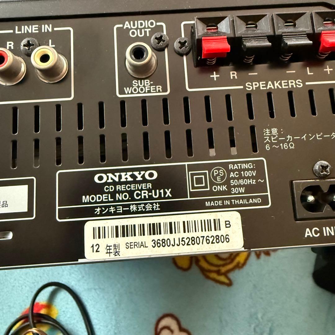 ONKYO ミニコンポ Bluetooth機能付き
