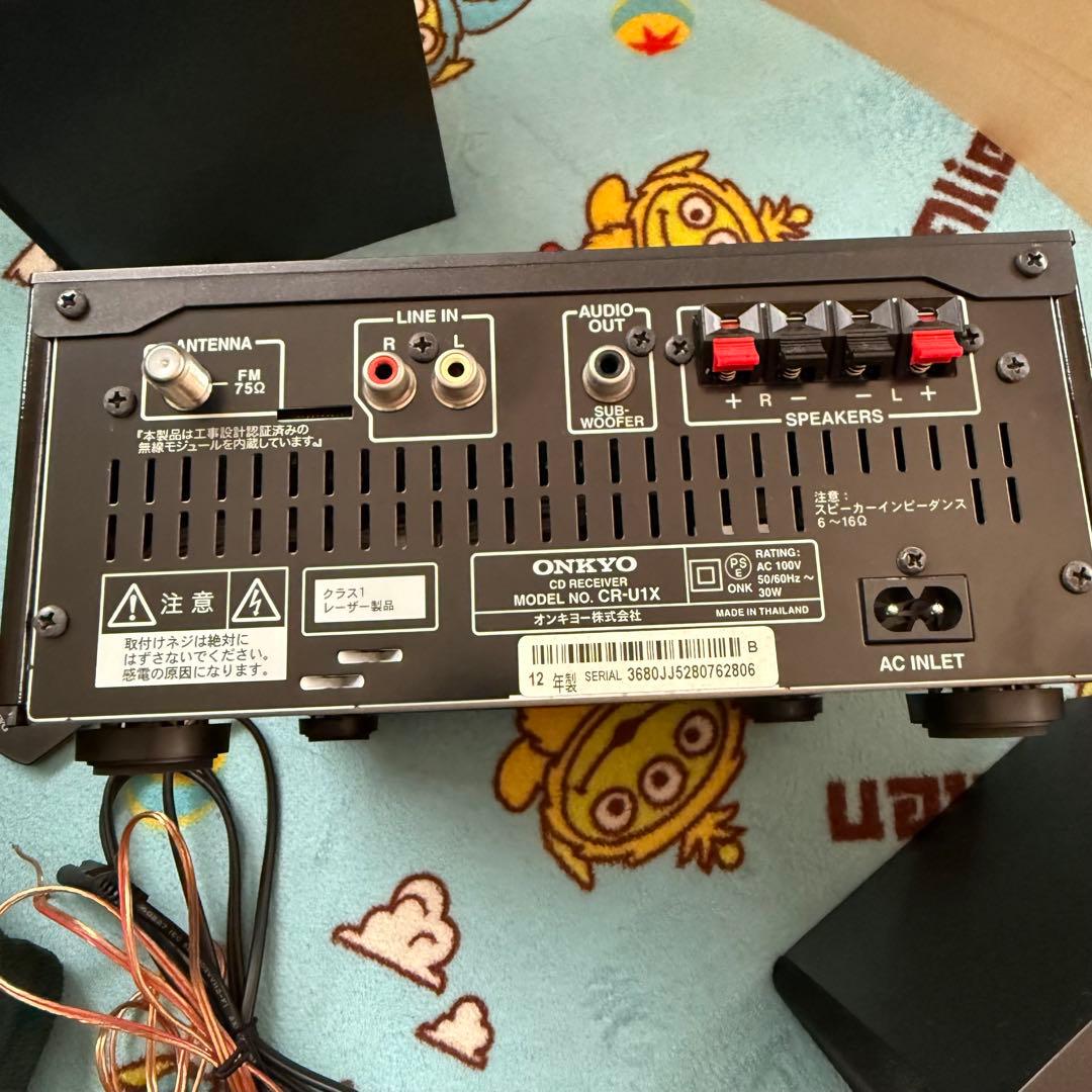 ONKYO ミニコンポ Bluetooth機能付き