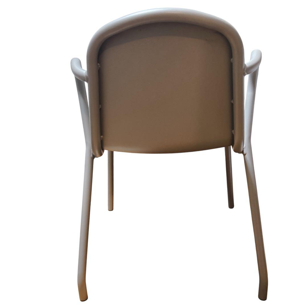 【希少】②IKEA TUNHOLMEN ガーデンチェア 2脚グレー スタッキング