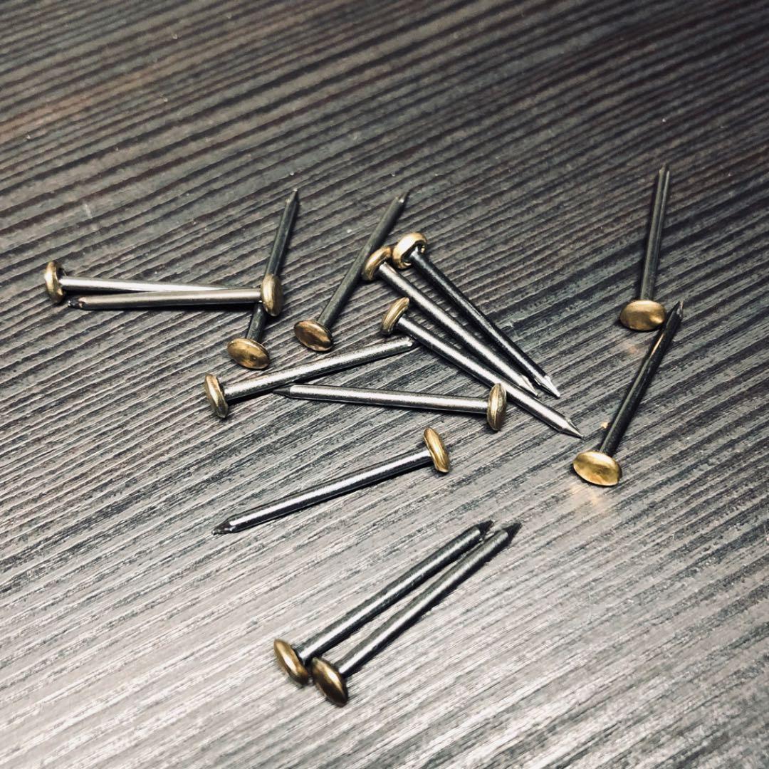 真鍮製アンティーク調フック7個セット