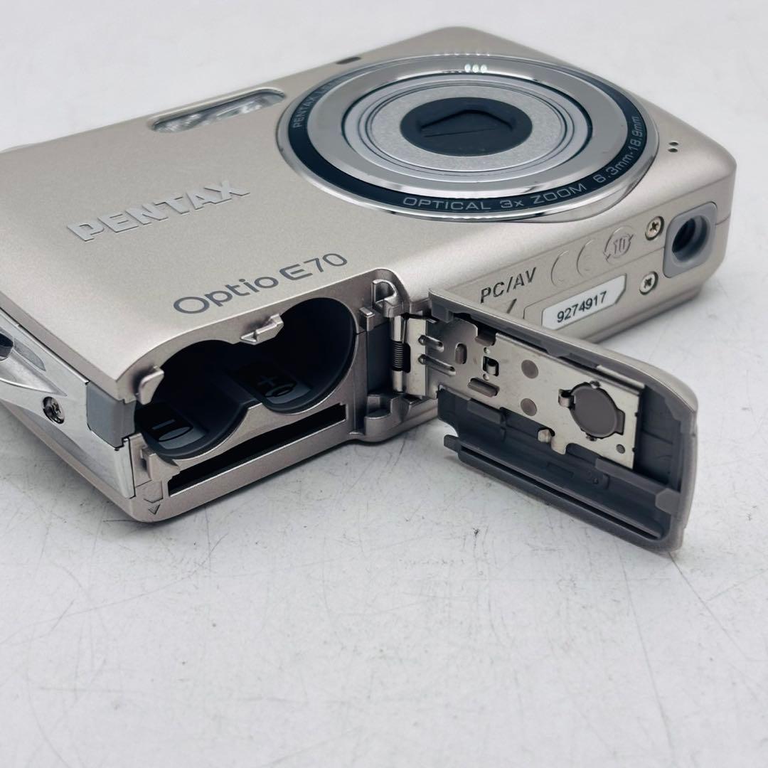 【動作確認済み】PENTAX Optio E70 単三電池