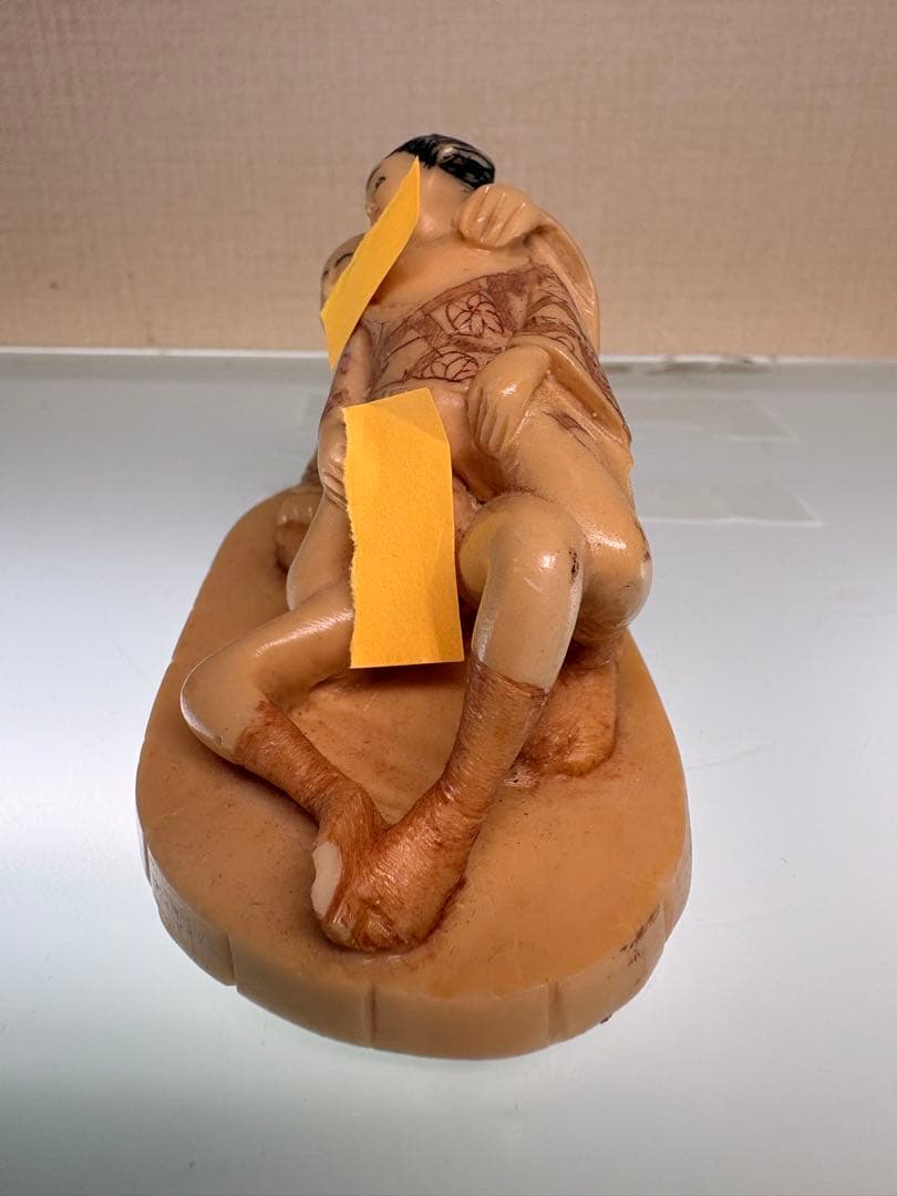 春画　置物　練り物　樹脂　子宝　お守り　骨董　昭和レトロ