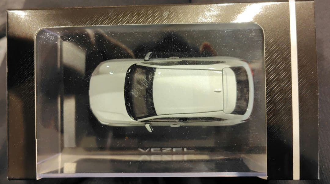 VEZEL ミニカー HJ43 プレミアムサンライトホワイトパール