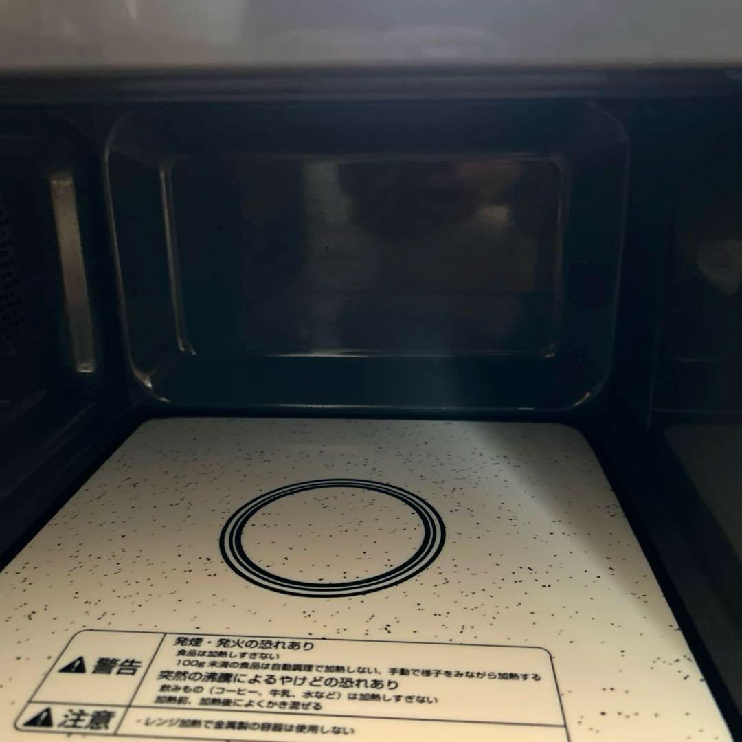 YAMAZEN 電子レンジ ブラック YRL-F018E6-B 2019年製