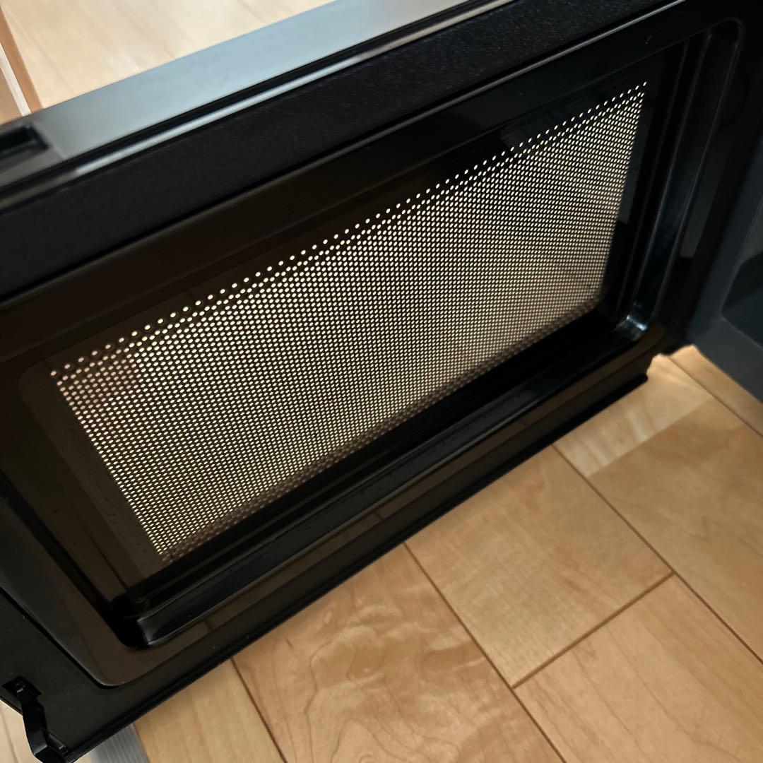 YAMAZEN 電子レンジ ブラック YRL-F018E6-B 2019年製