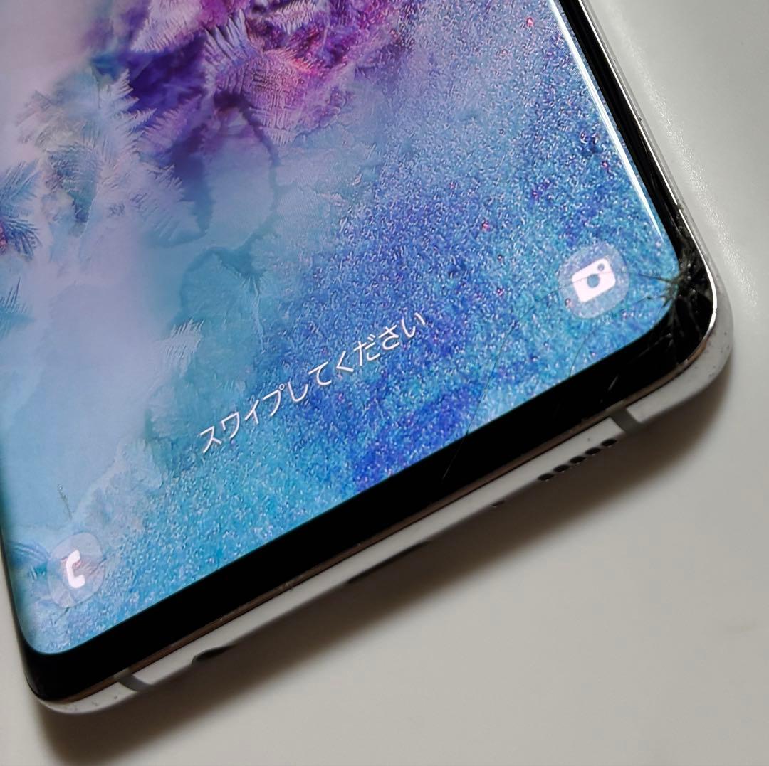 128G SCV42 Galaxy S10+ SAMSUNG au SIMフリー