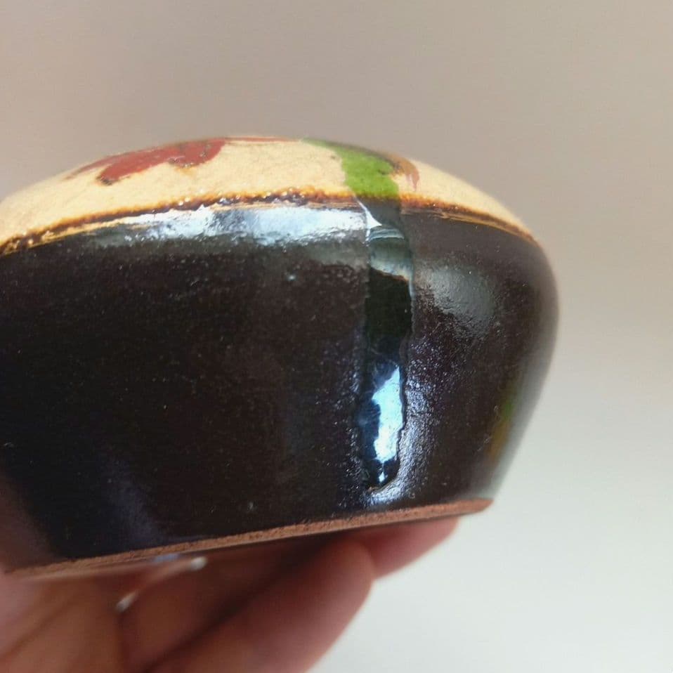 小森忍　山茶窯　インク壺　アンティーク　骨董　北斗窯