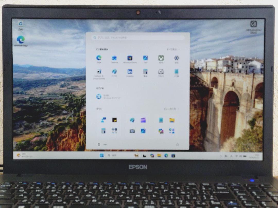 【ジャンク】EPSON製Core i7搭載15.6インチノート
