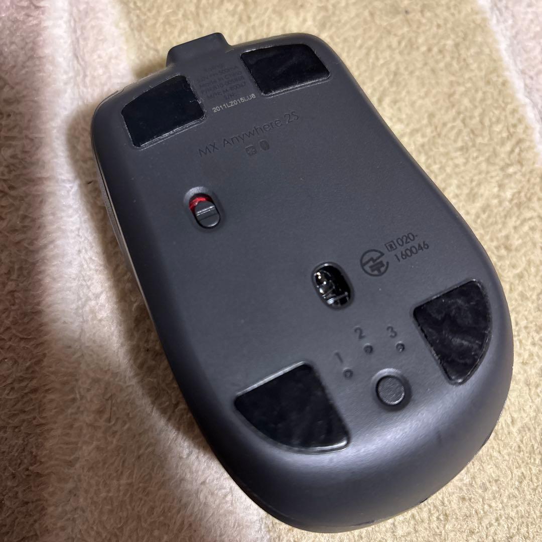 Logitech MX Anywhere 2S ブラック ワイヤレスマウス
