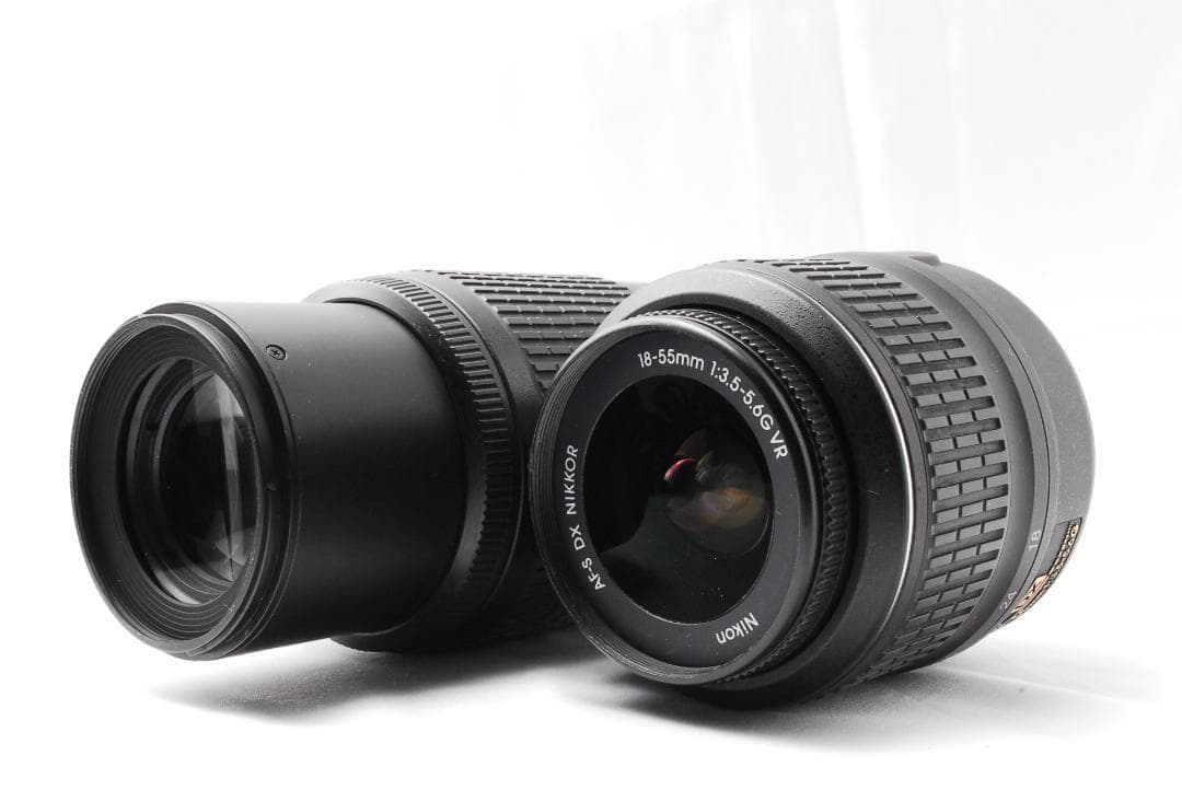 カメラデビューセット✨Nikon D3100 一眼レフカメラ ダブルレンズ