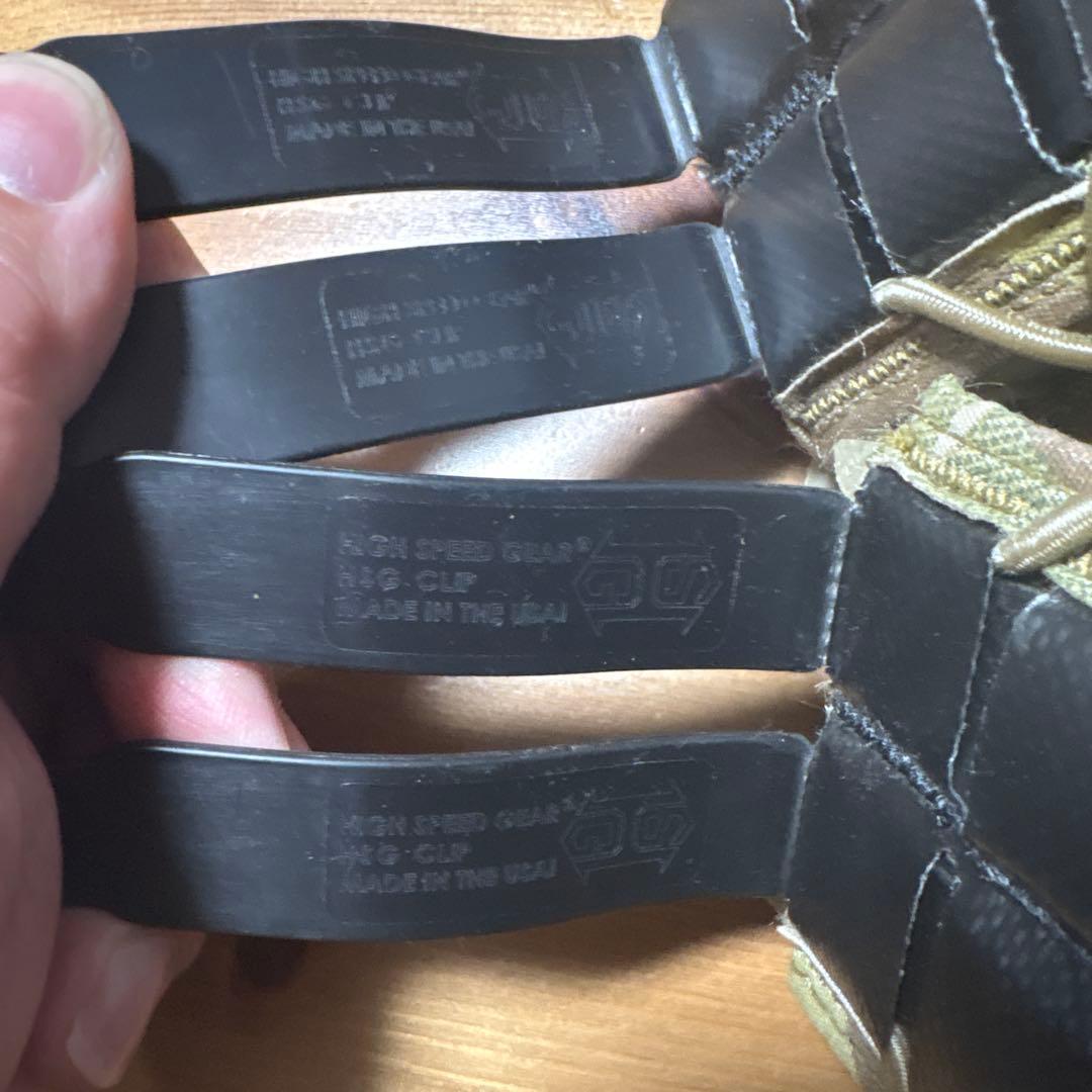 High Speed Gear ライフル&拳銃用マグポーチ TACO クリップ付