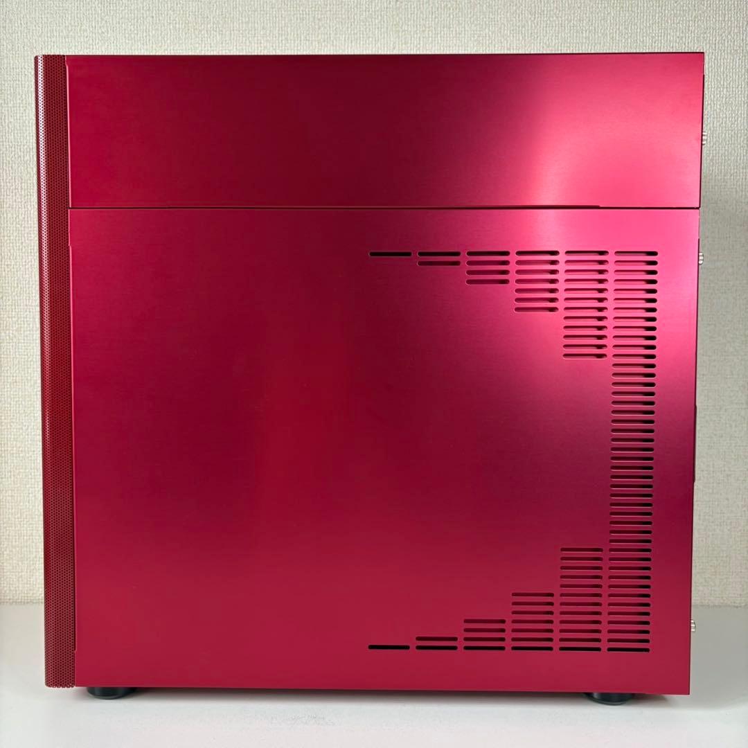 星野金属　Windy ウィンディ　PCケース　ALCADIA 赤　レッド　アルミ