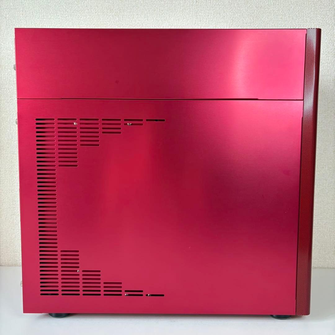 星野金属　Windy ウィンディ　PCケース　ALCADIA 赤　レッド　アルミ