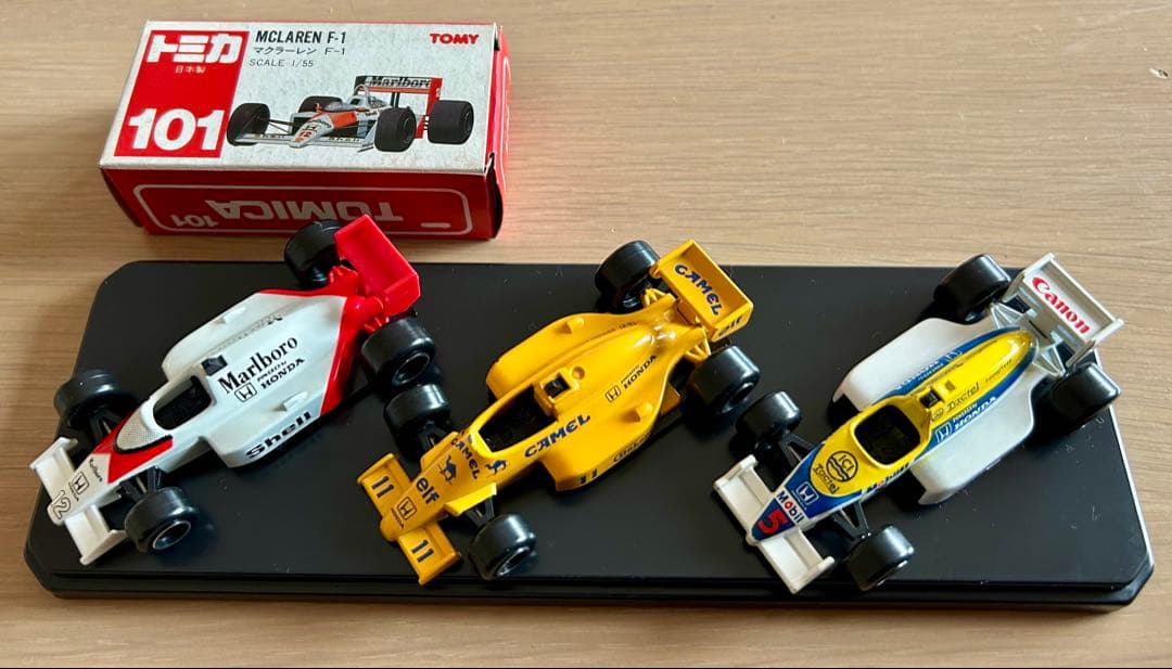 トミカF1 HONDAエンジン搭載3チーム　　美品