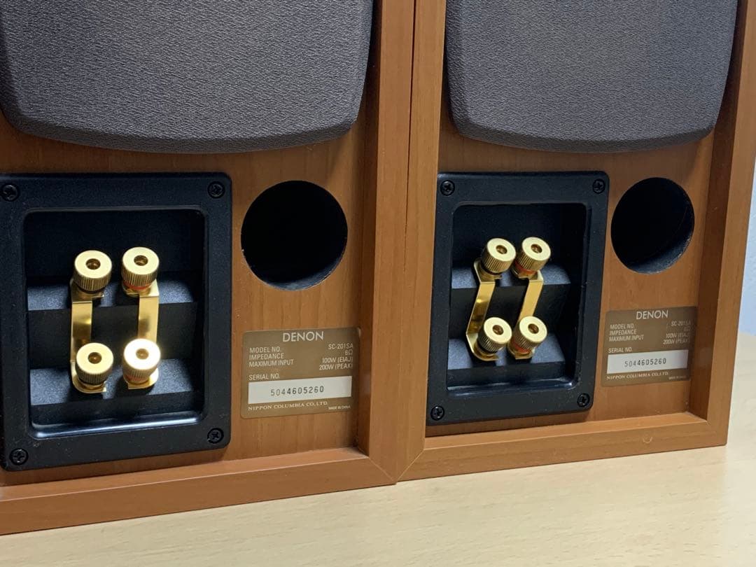 DENON デノン SC-201SA スピーカー ペア 3ウェイ 4スピーカー