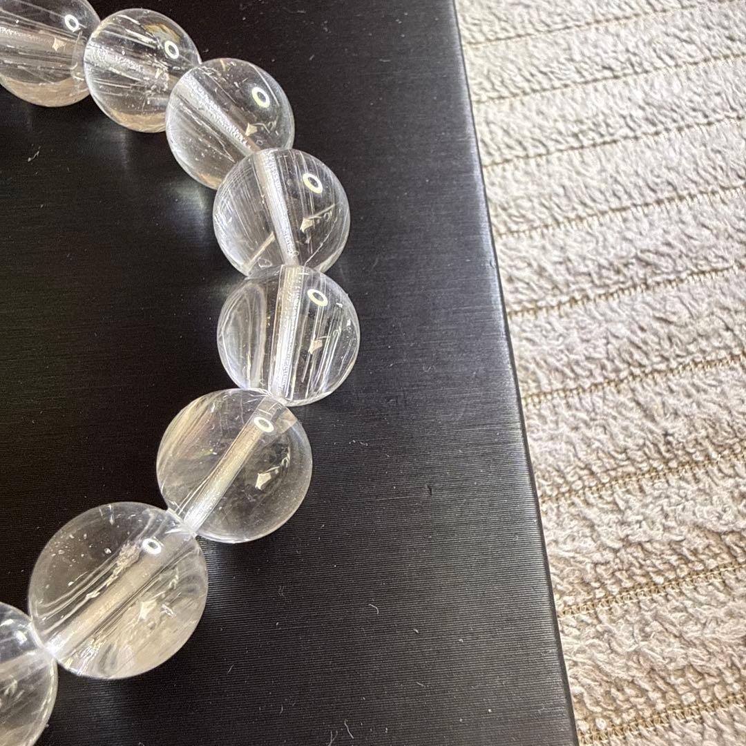 ホワイトニードルトパーズ 12,5mm 17cm