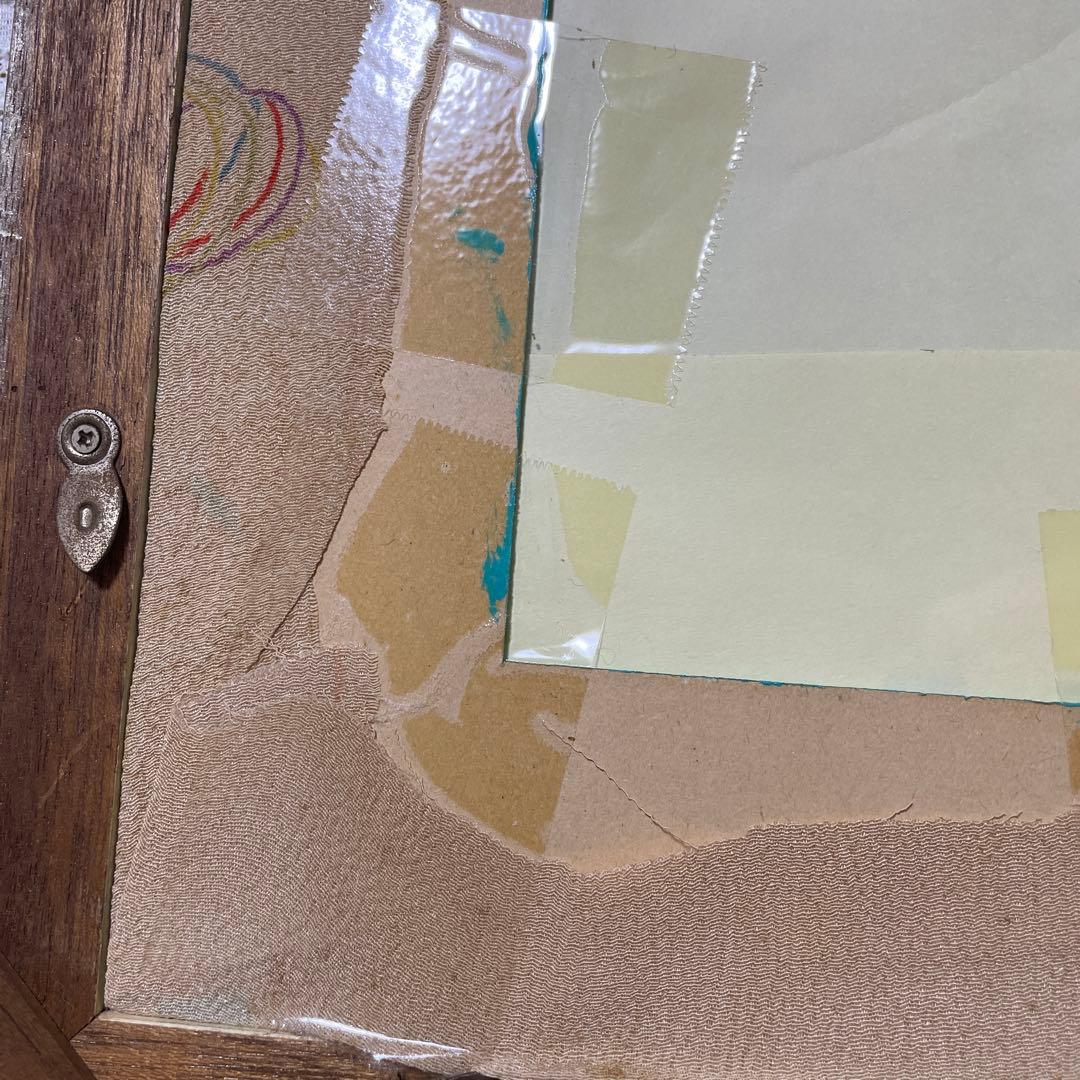 60×38 江戸縮緬　表装